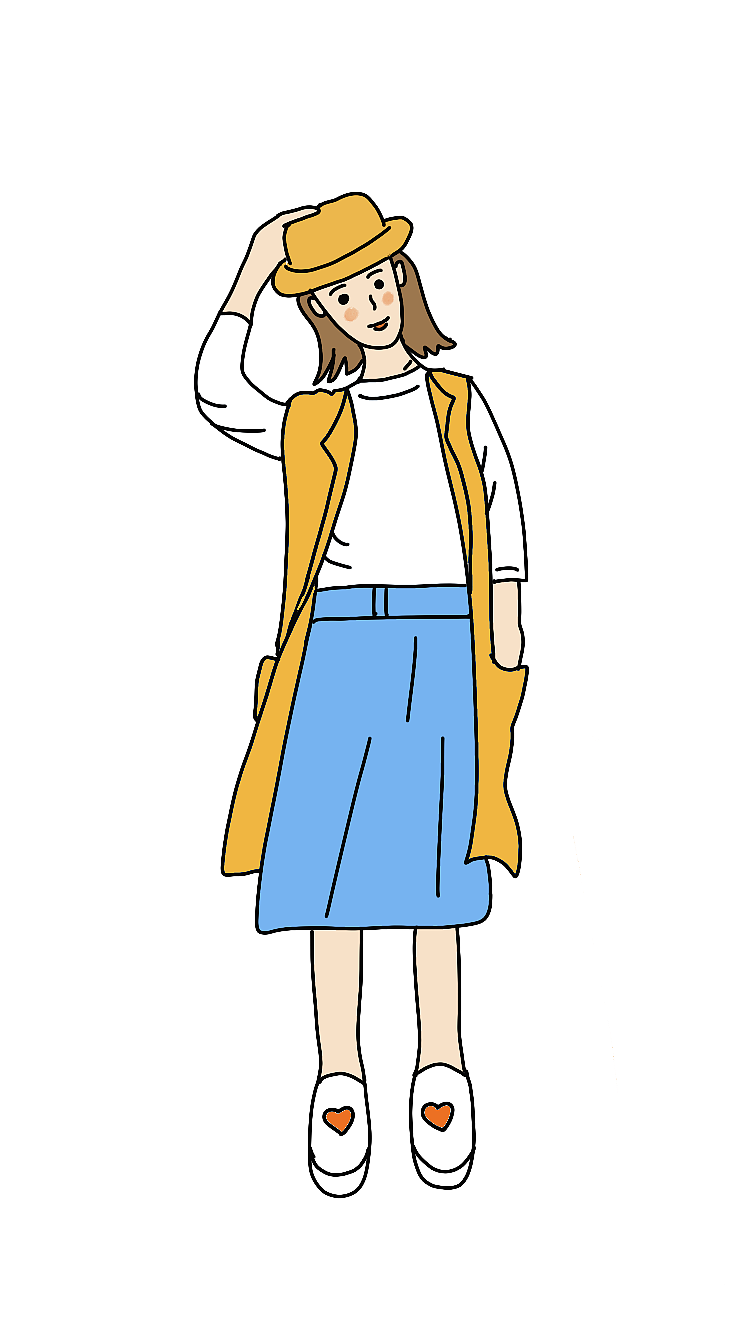 2020年人物插画练习（图ZMjAyMzk4NTU2） - 创作习作 - 站酷设计师桔子大人了原创素材 - 站酷ZCOOL