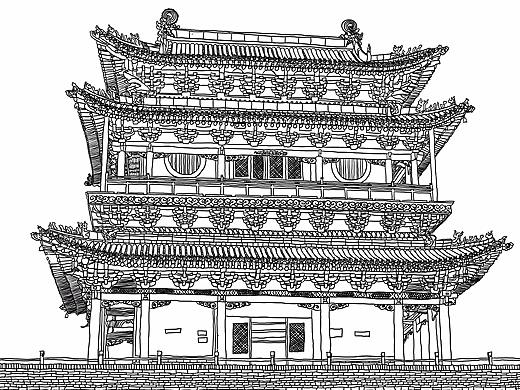 【老黄】一起来平遥系列海报