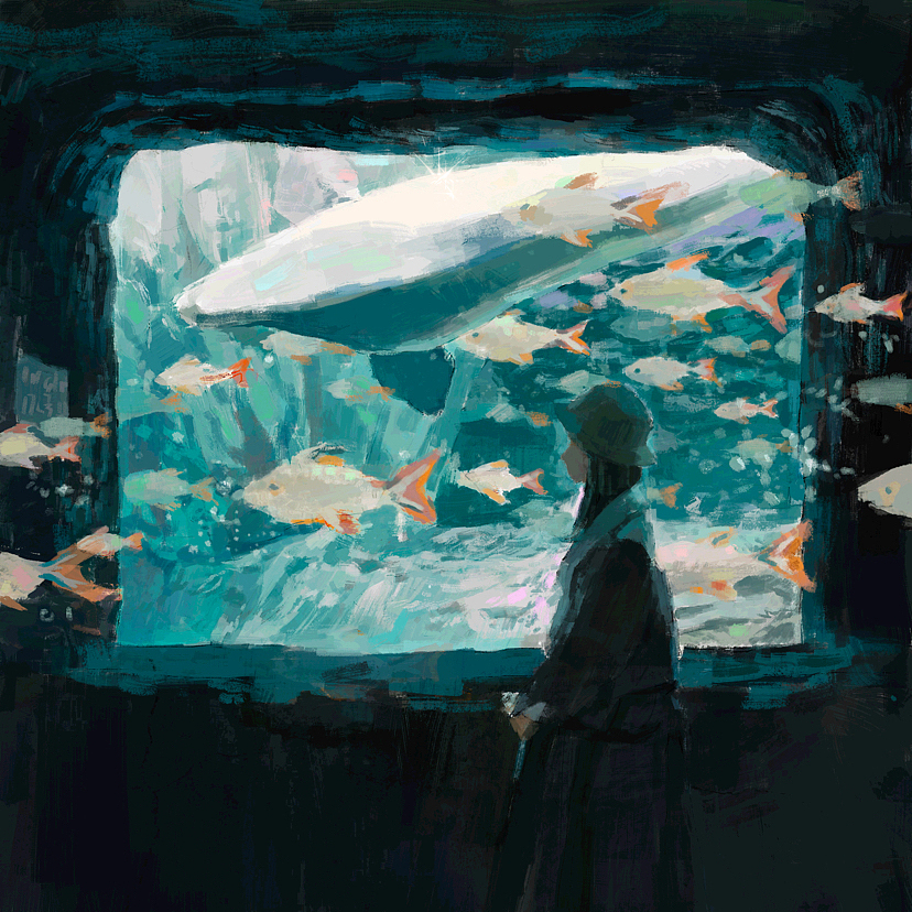 插画合集|湿暖气流