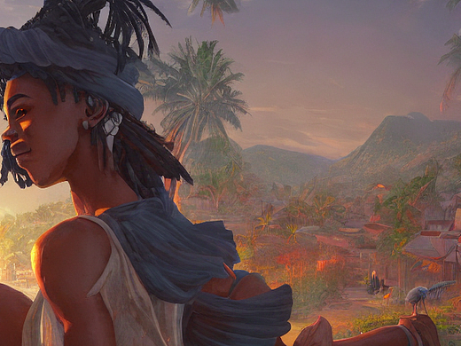 #AI创作实验室#海天一线