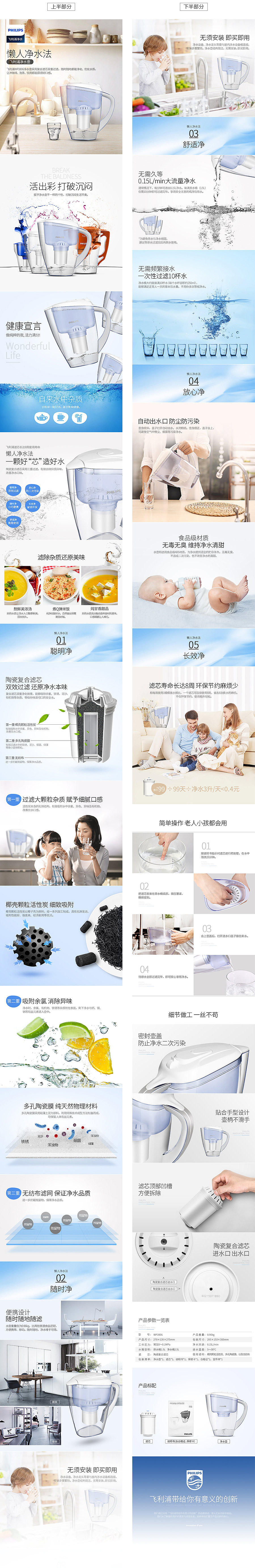 飞利浦净水壶2806（图ZNTczMzk1NjA=） - 电商 - 站酷设计师麻雀男啊原创素材 - 站酷ZCOOL