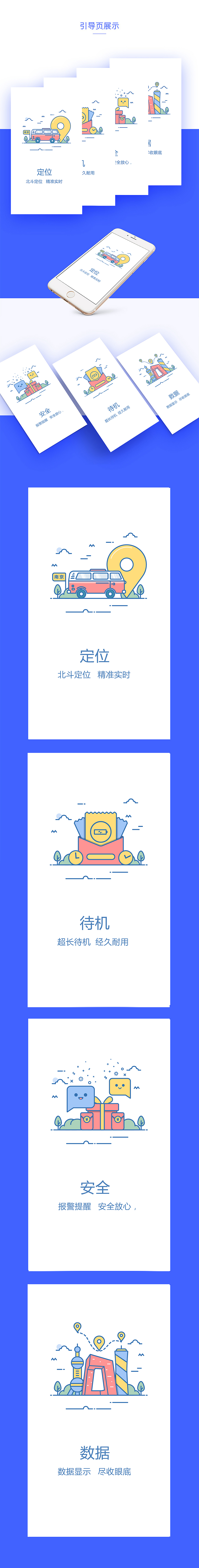 定位App引导页（图ZNzMzNTYwNTY=） - 其他UI - 站酷设计师小小小小亦徐原创素材 - 站酷ZCOOL