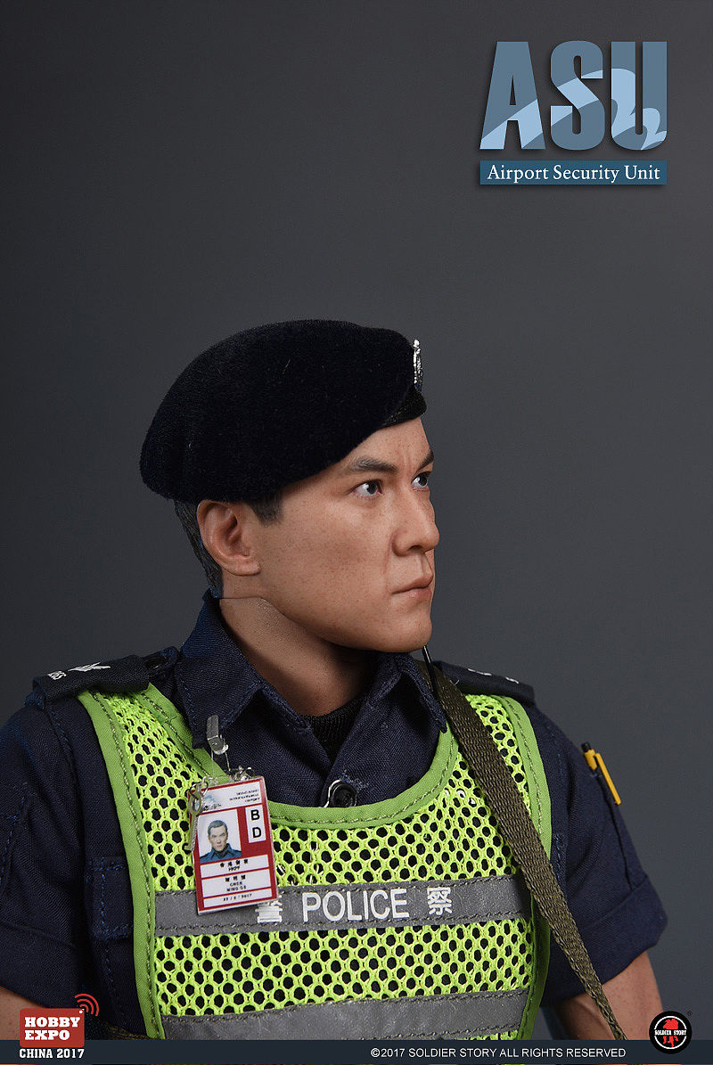 soldierstory 新品:1/6 香港机场特警队asu