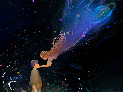 我愿化作漫天星辰冲进你的怀里