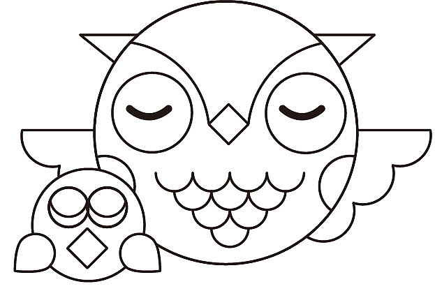 小猫头鹰（图ZOTAyNjk1Mjg=） - 图案 - 站酷设计师进击的小李原创素材 - 站酷ZCOOL