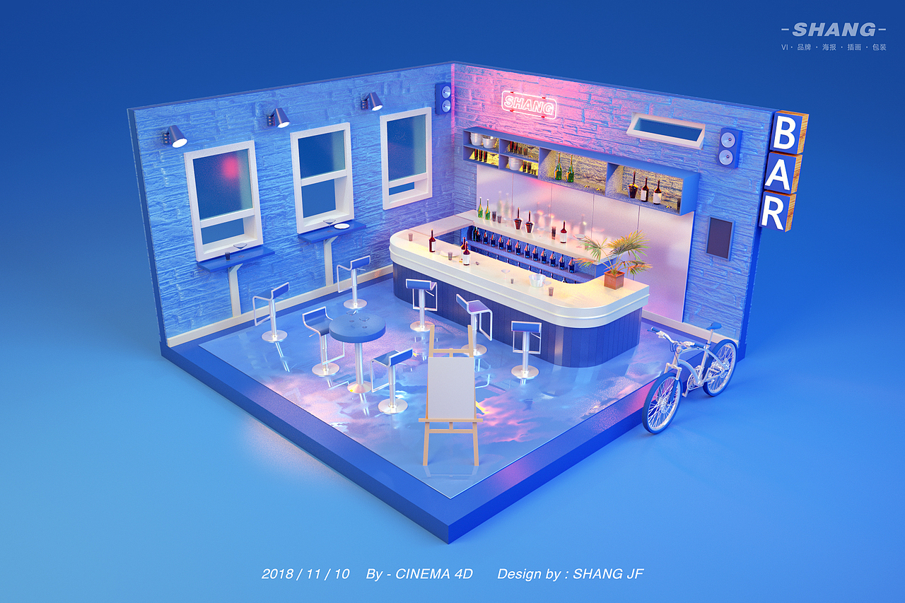 C4D场景（图ZMTM0ODA5MzUy） - 宣传物料 - 站酷设计师尚JF原创素材 - 站酷ZCOOL