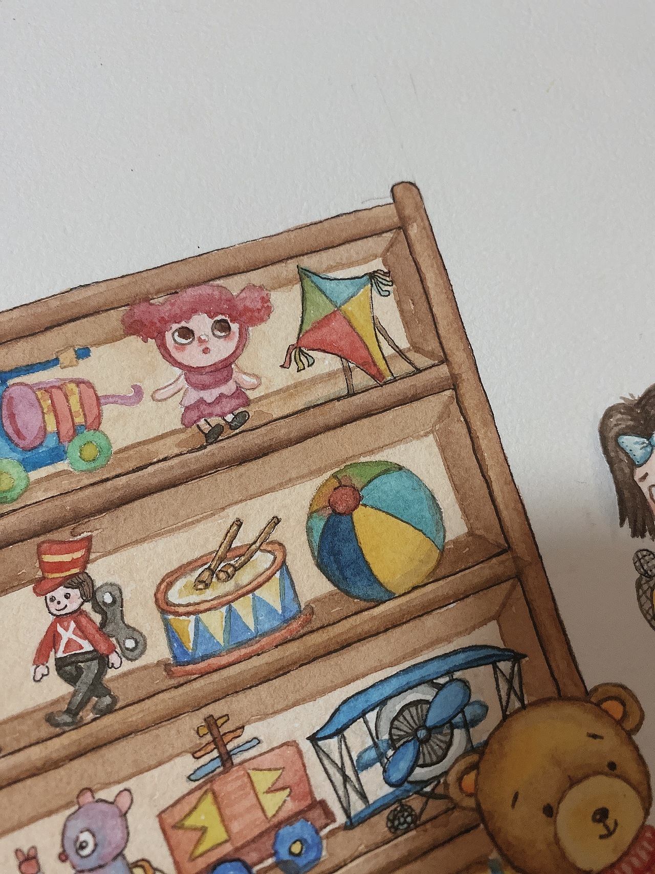 绘本插画 儿童插画原创合集(纯手绘)