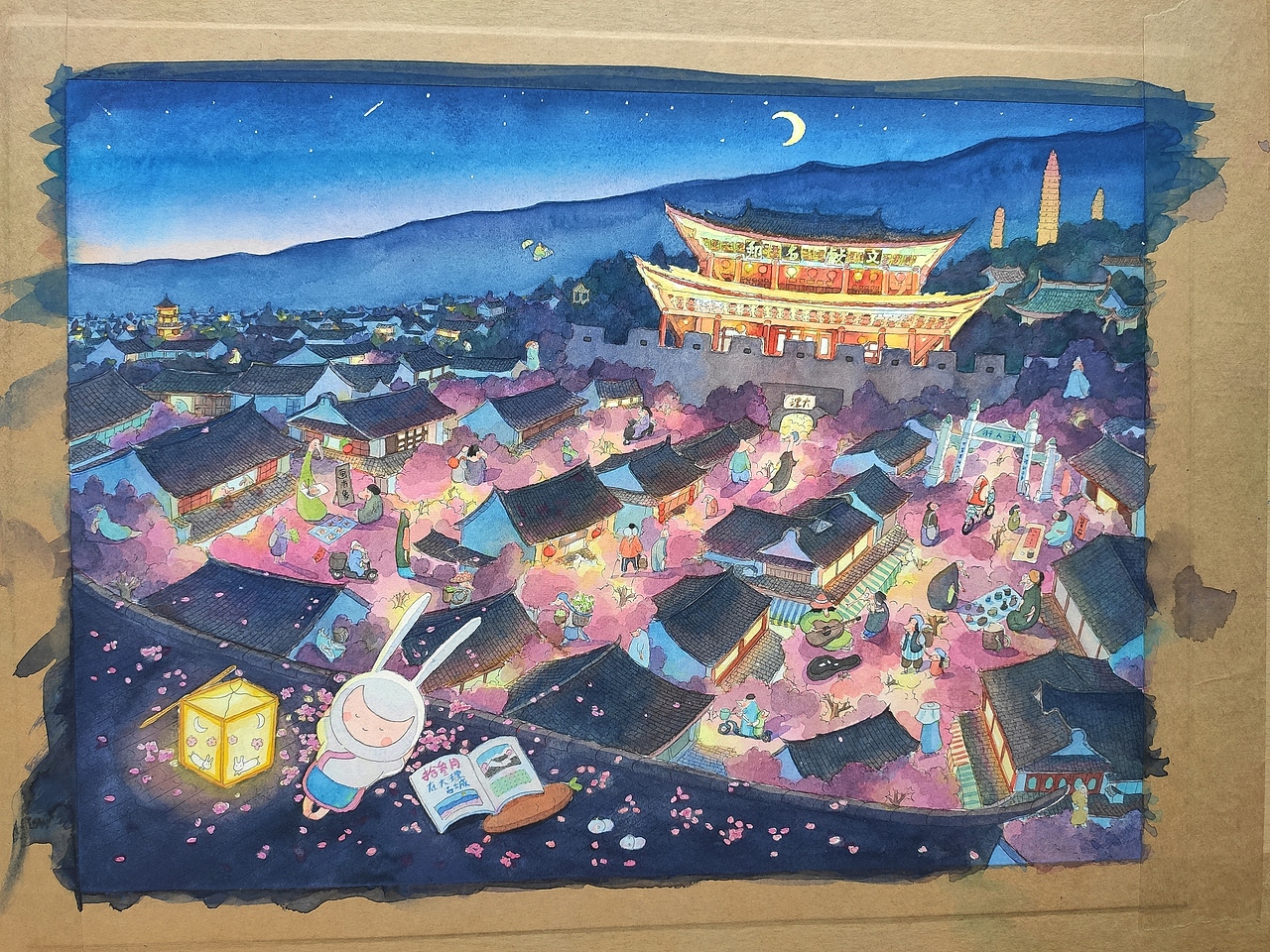图片版权为大理万科所有<br>禁止任何形式的使用<br>盗图必究<br><br>微博:@在浮岛上的日子