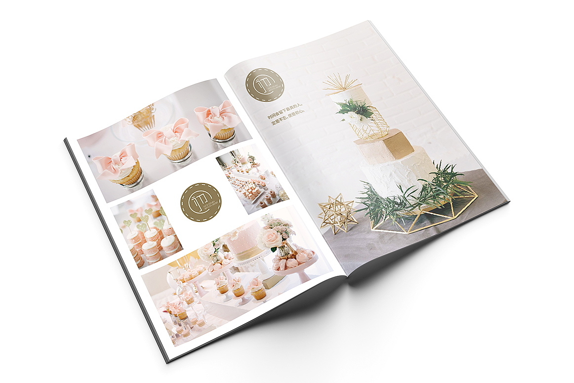 一希品牌设计--初高端甜品台定制画册设计（图ZOTg5NjQyMjA=） - 宣传物料 - 站酷设计师一希品牌设计原创素材 - 站酷ZCOOL