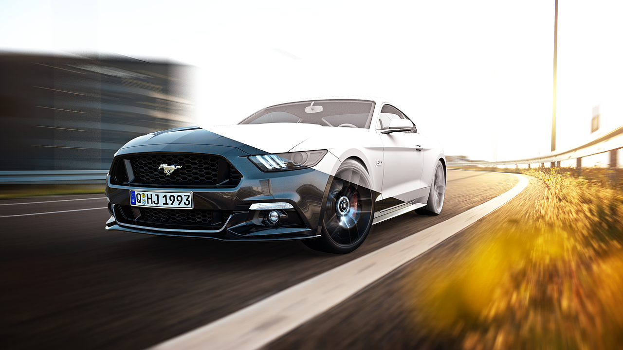 The Mustang GT（图ZMTA0NjIwMjAw） - 机械/交通 - 站酷设计师qiuhaojie1993原创素材 - 站酷ZCOOL