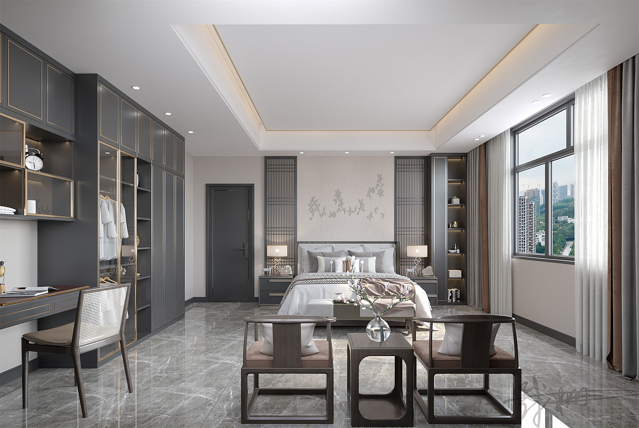 新中式:素简禅意,气质非凡!