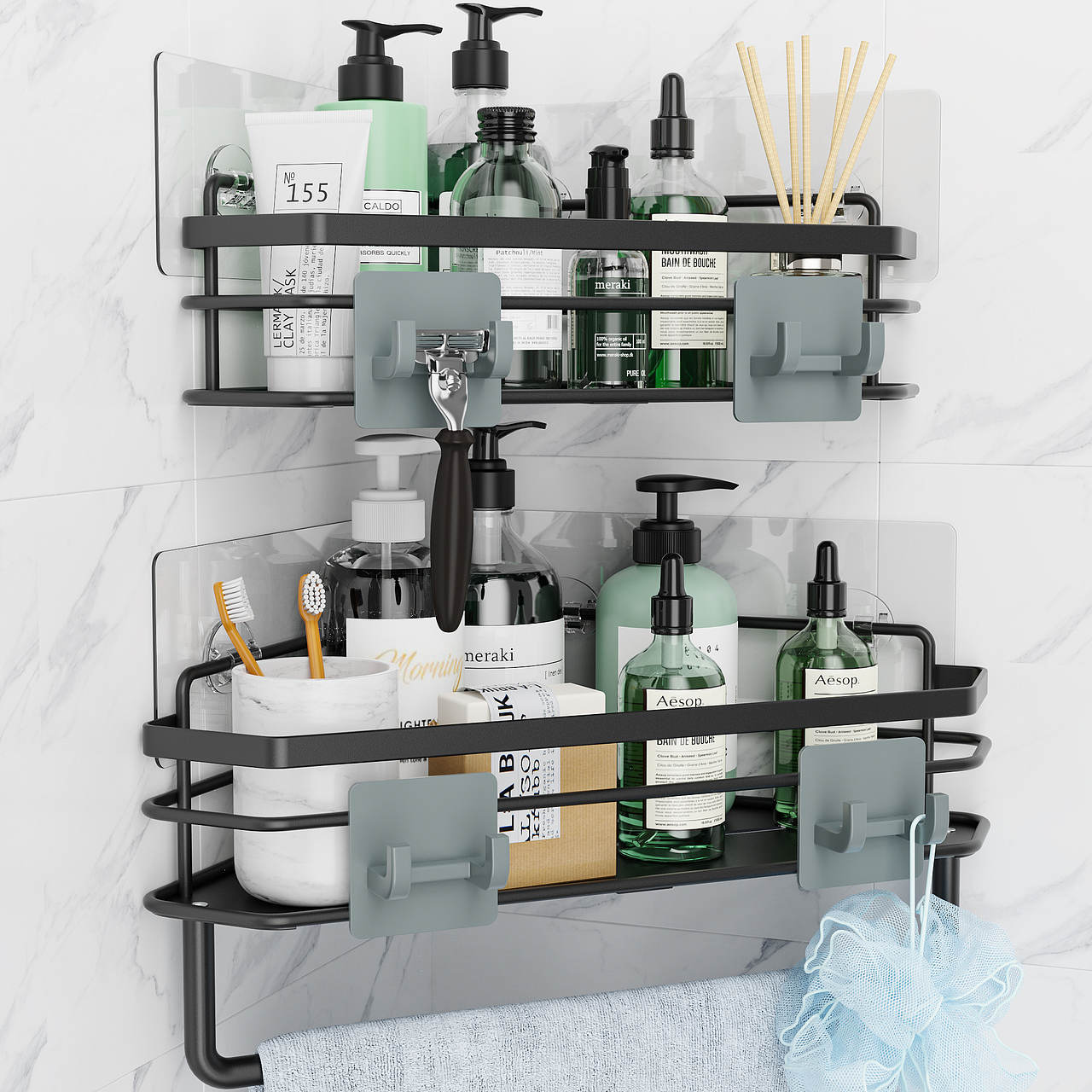 浴室收纳架&亚马逊主图设计（图ZMjkxNzUwMDA0） - 产品 - 站酷设计师7GE7原创素材 - 站酷ZCOOL