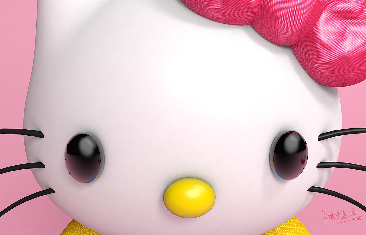 【X-半岛星球】X-Kitty糖果盒(C4D系列练习-13)