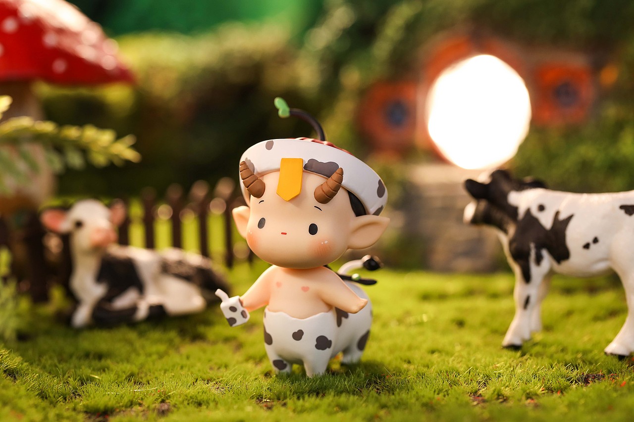 小姜丝魔法世界系列盲盒潮玩摄影