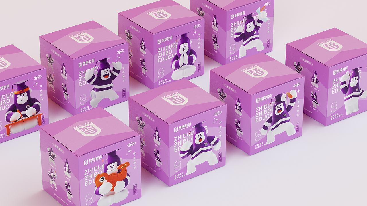 智博教育IP延展设计(图ZMzQ0NjU2Nzk2) - IP形象 - 站酷设计师子非乌鸦原创素材 - 站酷ZCOOL