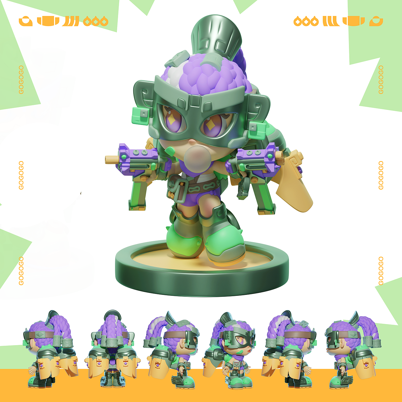 《星之小队》（图ZMzU4MjM3NzEy） - 其他三维 - 站酷设计师老弟儿原创素材 - 站酷ZCOOL
