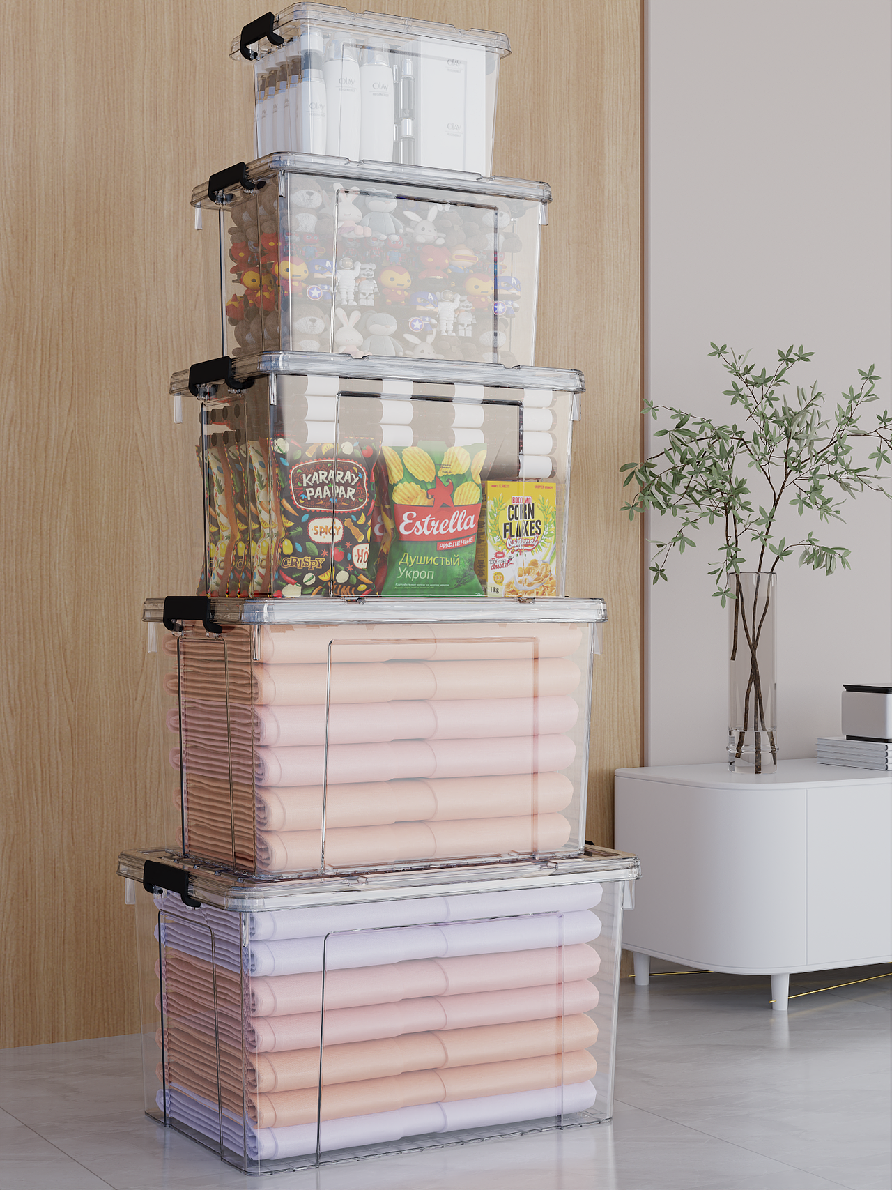 收纳箱建模渲染图