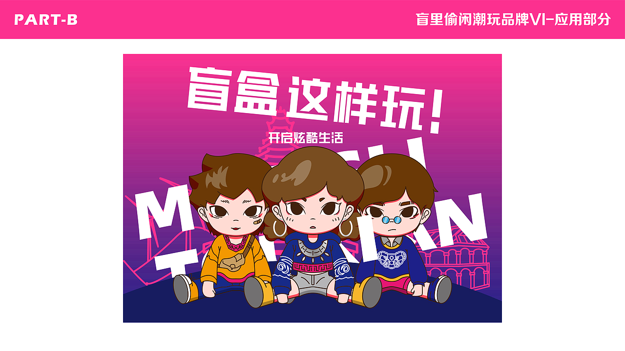 盲里偷闲——融入贵州苗族纹样的潮玩