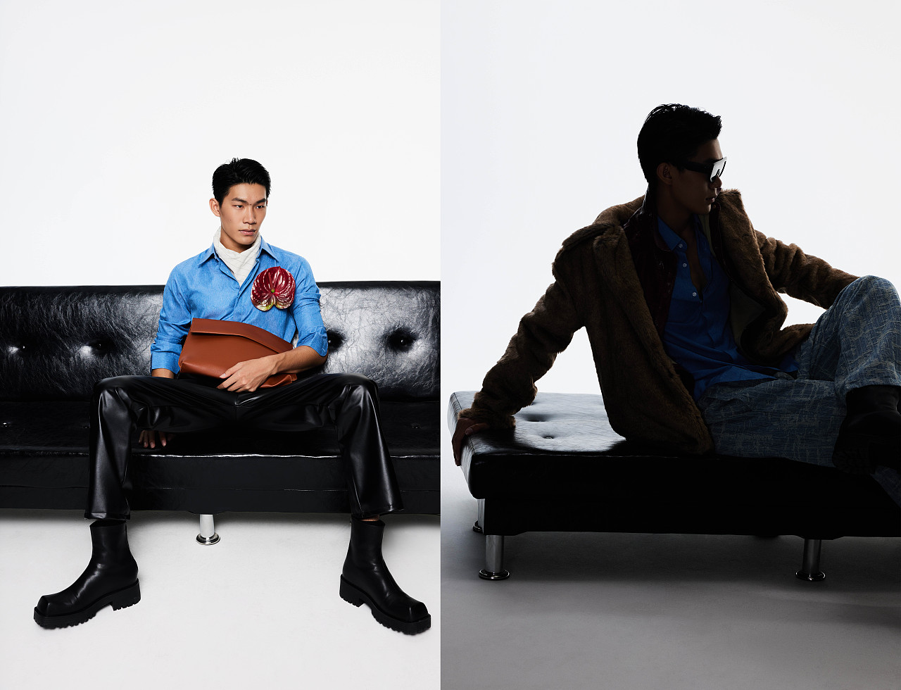 老钱风男模拍摄