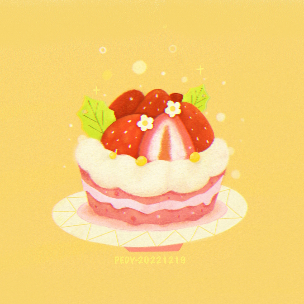 小蛋糕 | 儿童插画