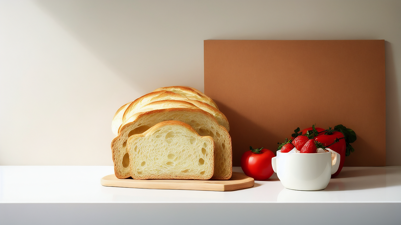 AI摄影-烘焙面包