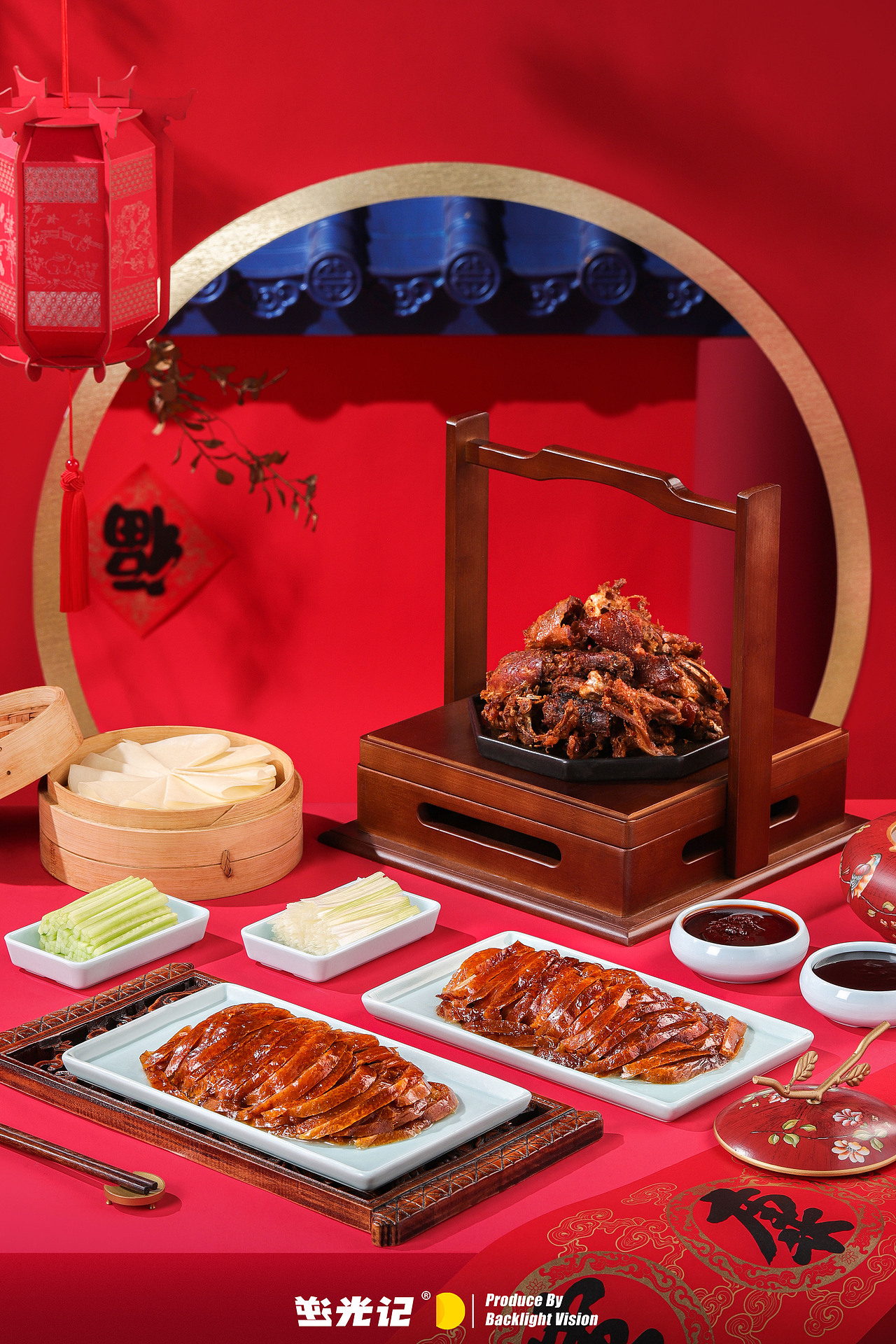 餐饮美食摄影 | 蔓姐烤鸭海报拍摄
