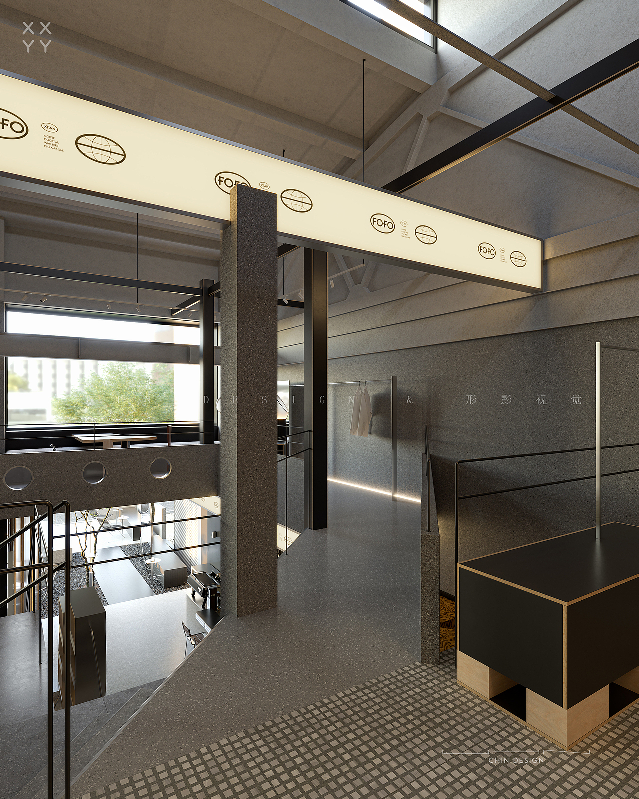 酒吧——CR渲染（图ZMzM4NjE0NjQ0） - 酒店餐饮设计 - 站酷设计师小凡__形影视觉原创素材 - 站酷ZCOOL