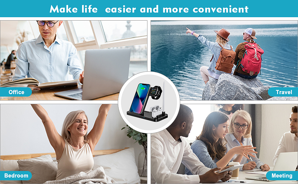 无线充电器 亚马逊主图/A+ (2021-2022年度作品 ）（图ZMjk4MDY3ODA0） - 电商 - 站酷设计师Bonjour航原创素材 - 站酷ZCOOL