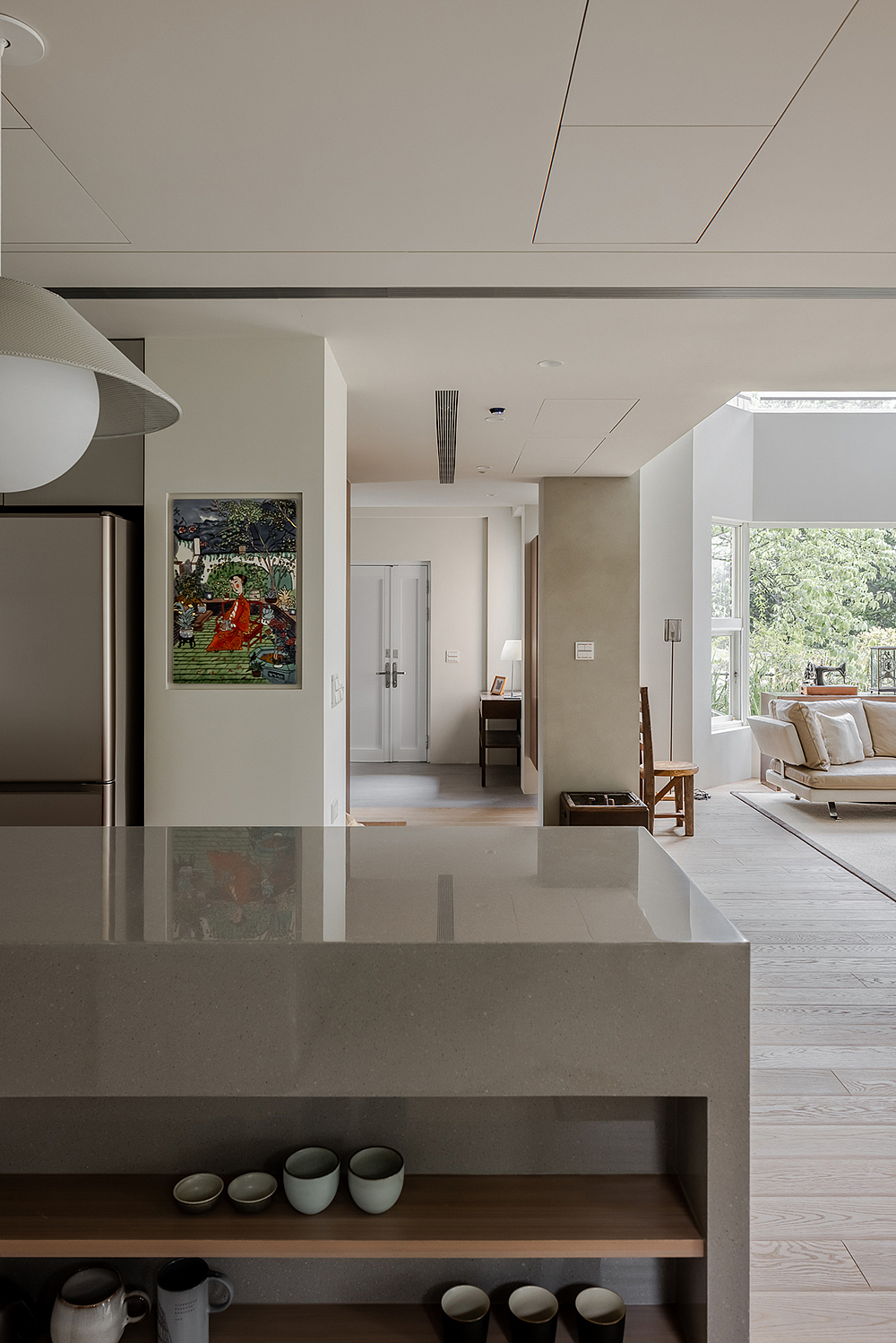 家装设计案例鉴赏——轻复古简约度假独栋别墅