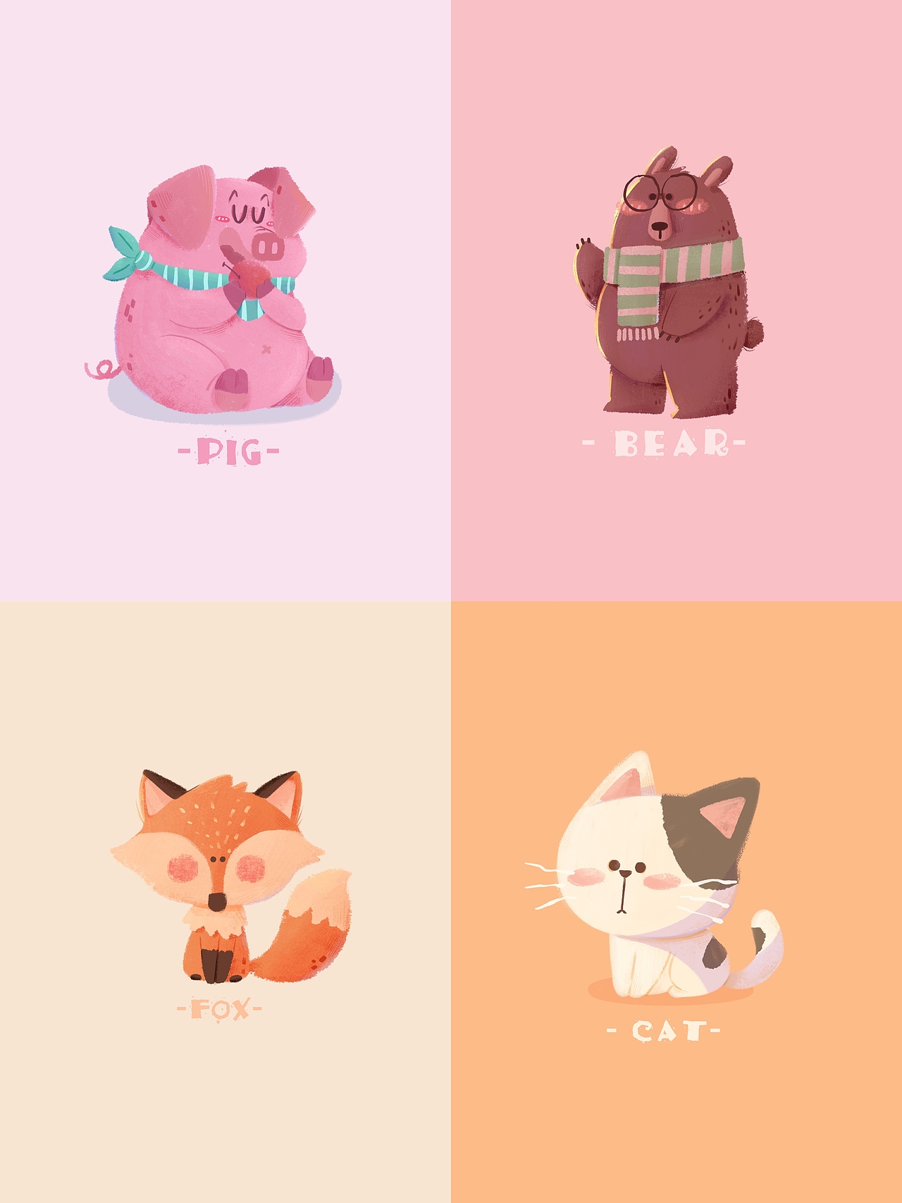 近期动物插画合集2