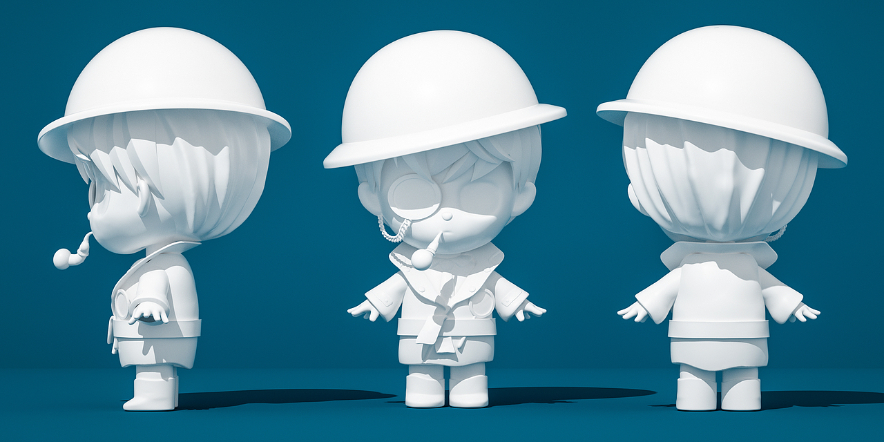 ip设计，原创ip，侦探系列，场景设计，手办摆件，盲盒（图ZMjk3NjE2MzQ0） - 人物/生物 - 站酷设计师kliven原创素材 - 站酷ZCOOL