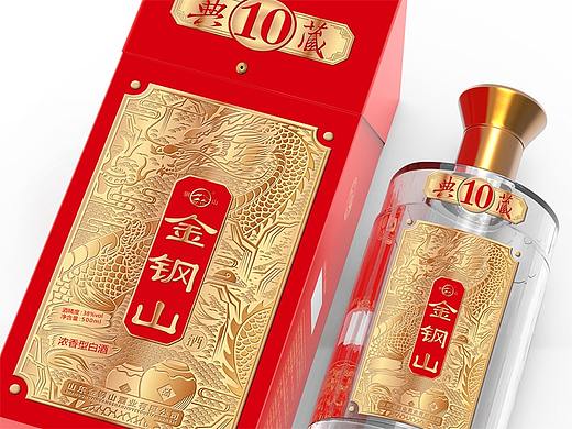 酒包装设计-酒瓶设计-酒产品设计-金钢山酒业有限公司