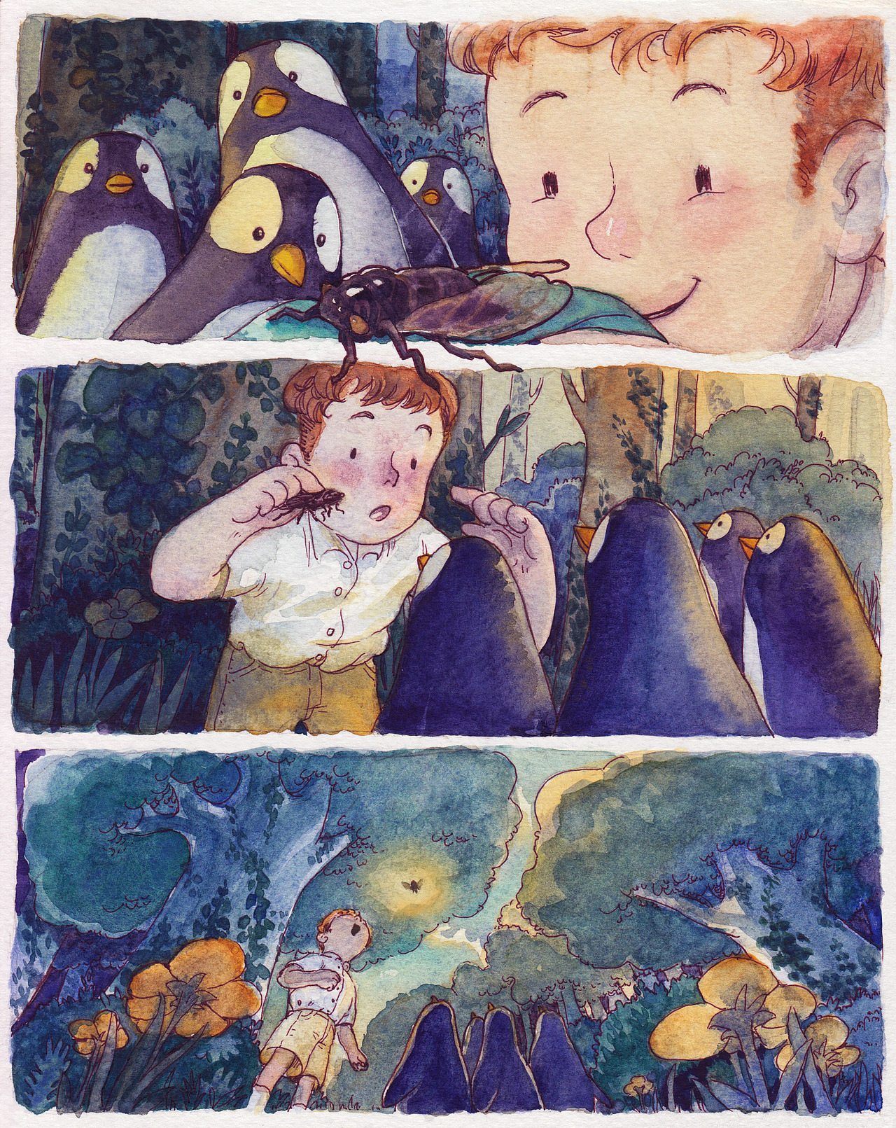 森林游(2)看,这是夏天的知了