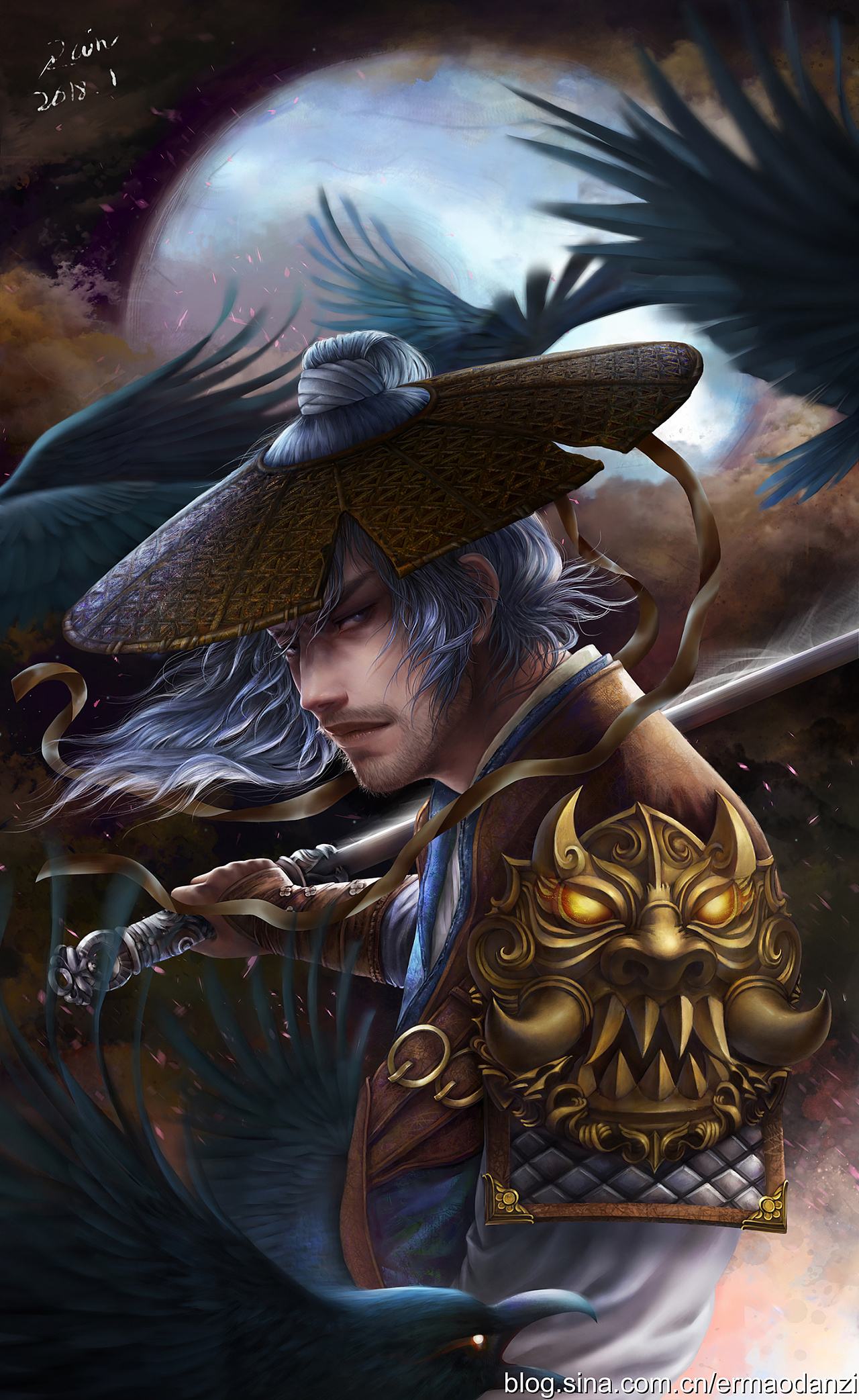 侠客|插画|游戏原画|rain回3回 - 原创作品 - 站酷 (zcool)