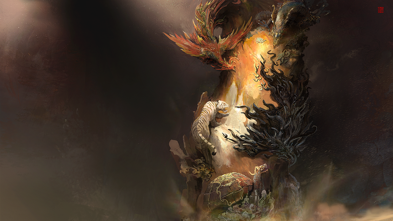 锁妖碑—大话少年游OP（图ZMjIxODkzMjI0） - 概念设定 - 站酷设计师澹泊的明志原创素材 - 站酷ZCOOL