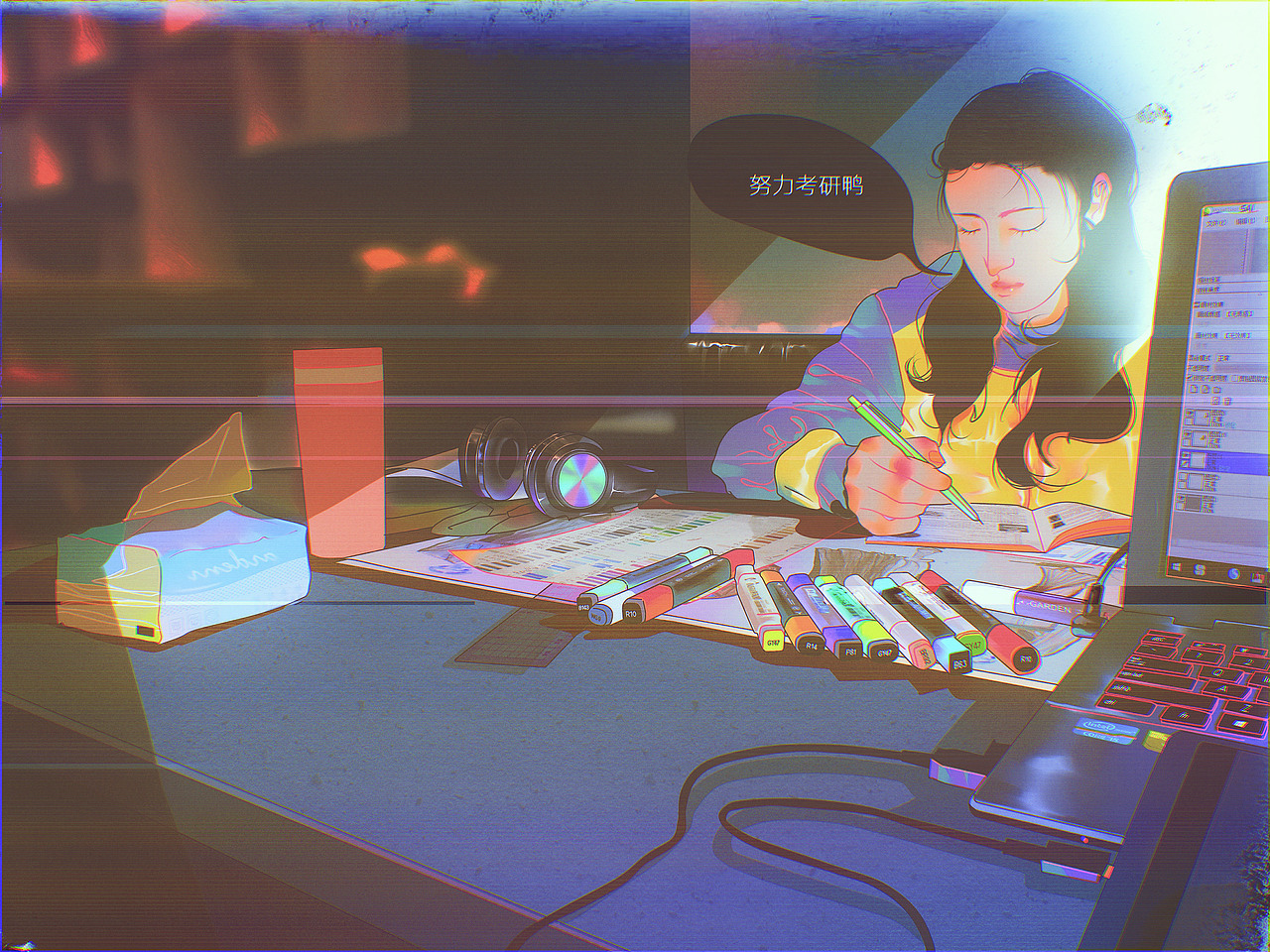 加油（图ZMTM3ODU4OTA0） - 创作习作 - 站酷设计师五感觉原创素材 - 站酷ZCOOL