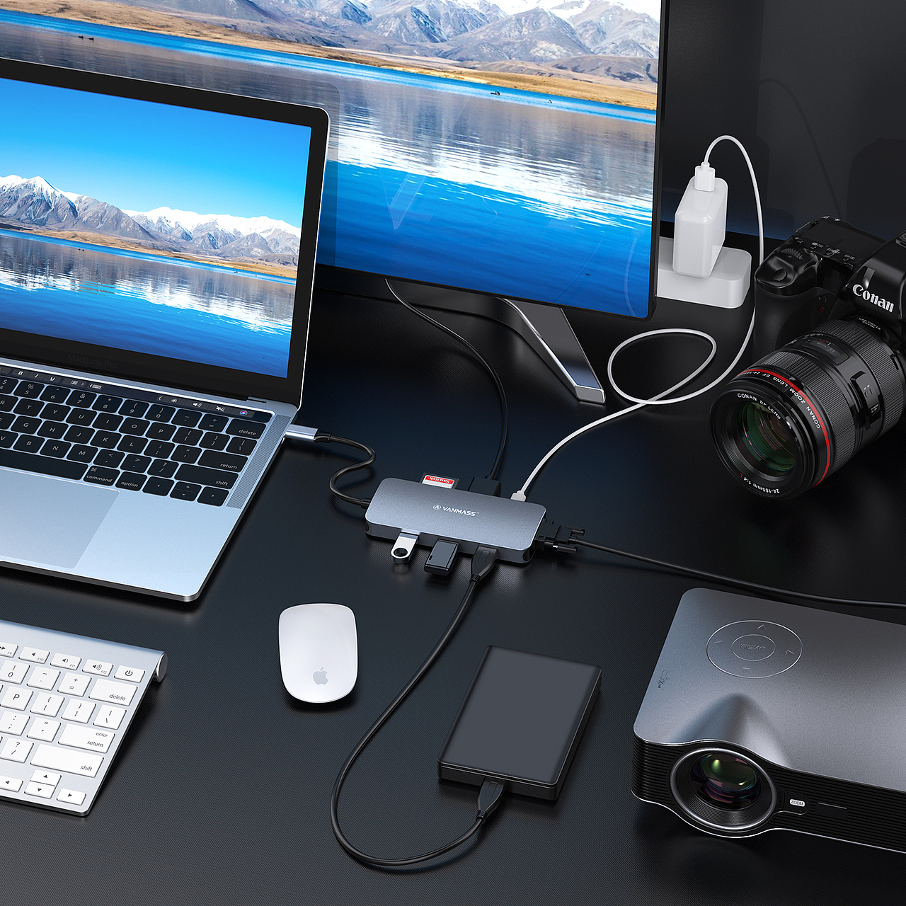 hub拓展坞分线器转接器海报产品（图ZMTU1NjA0ODY4） - 品牌 - 站酷设计师3C纺织都会原创素材 - 站酷ZCOOL