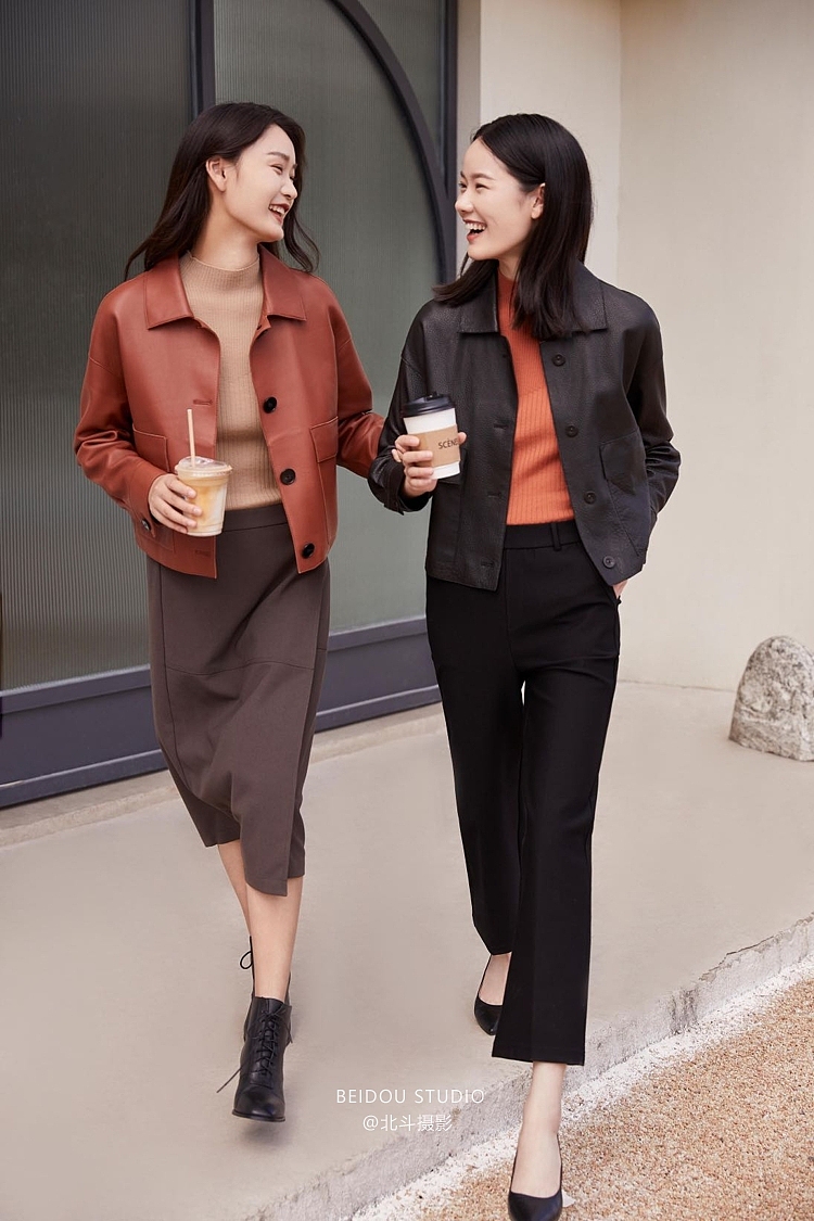 模特拍摄 外套拍照 品牌风拍摄