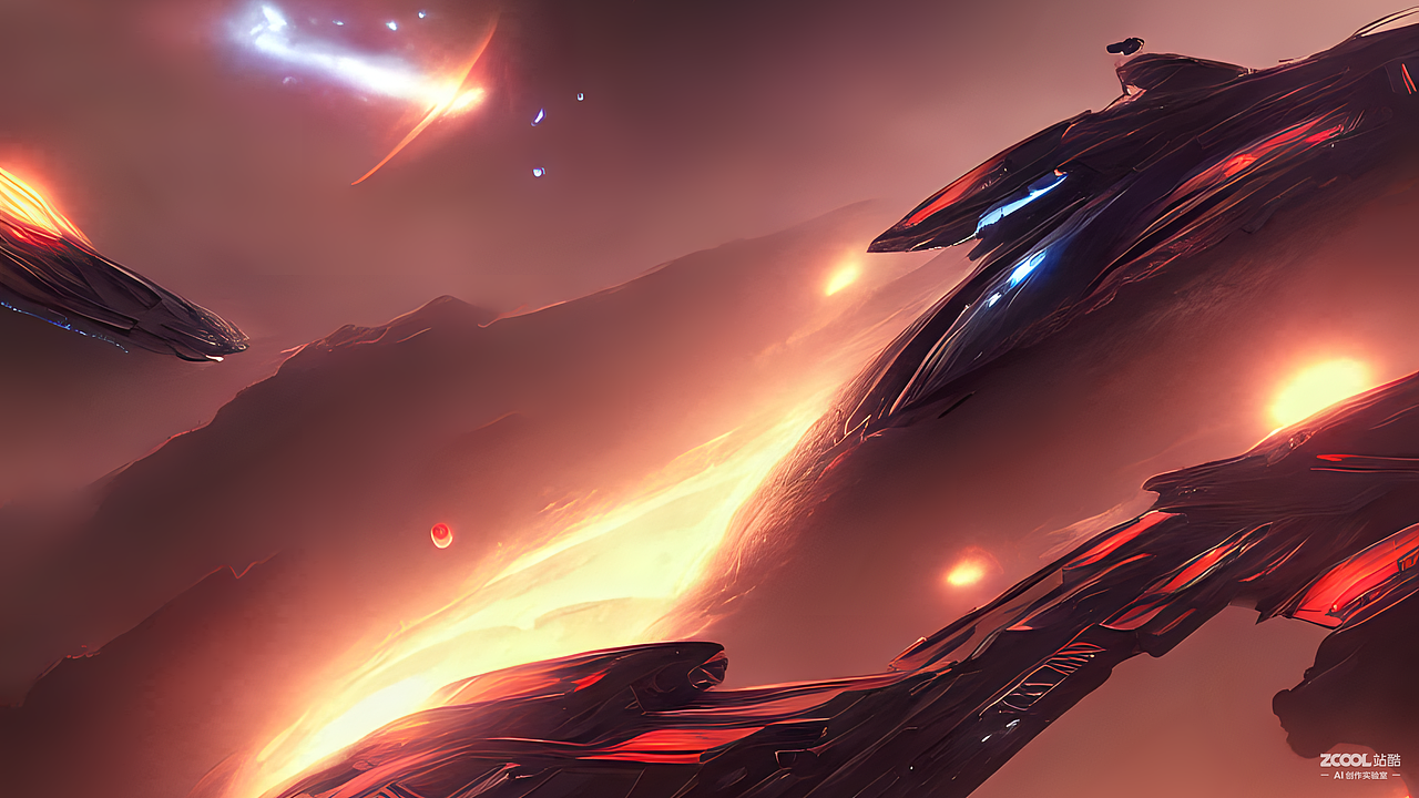 #AI创作实验室#星河汉下的太空歌剧（图ZMzIyNTgwOTc2） - AI作品 - 站酷设计师道明来了原创素材 - 站酷ZCOOL