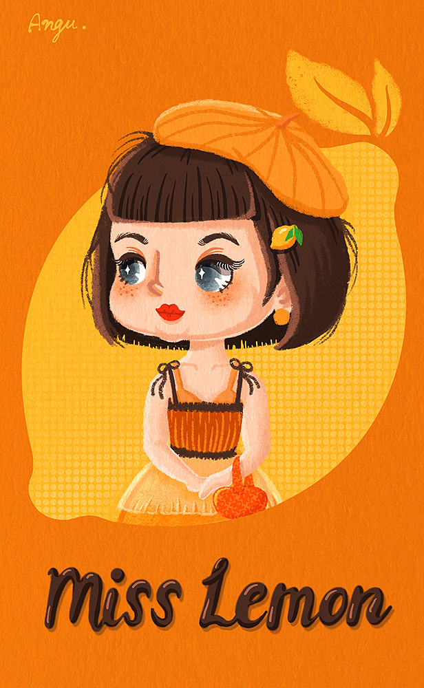 [已被买断]乘风破浪的水果小姐姐们（图ZMjE2MzcyMjEy） - 商业插画 - 站酷设计师安古插画原创素材 - 站酷ZCOOL