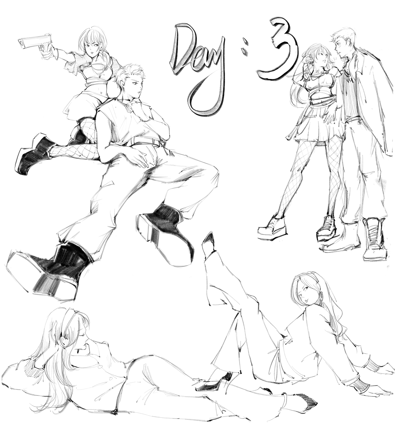 第三天（圖ZMjkxMDQ2NzA0） - 創(chuàng)作習(xí)作 - 站酷設(shè)計(jì)師小麻王子原創(chuàng)素材 - 站酷ZCOOL