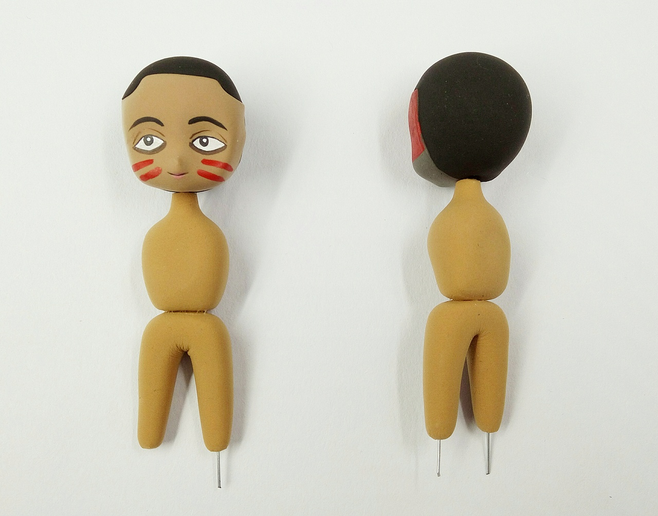 原始部落粘土人偶（图ZMTE2NDkxMTY4） - 手办/模玩 - 站酷设计师倚言原创素材 - 站酷ZCOOL