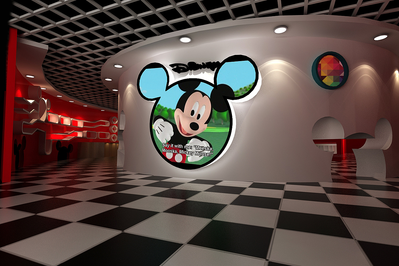 disney展厅设计（图ZNDQ3ODg2NA==） - 其他三维 - 站酷设计师Lupinghua原创素材 - 站酷ZCOOL