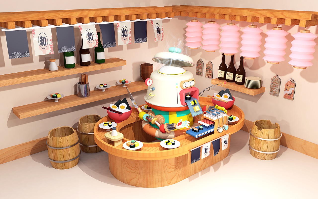 C4D场景（图ZMTQ3ODc5NzU2） - 场景 - 站酷设计师奥利奥的小饼干原创素材 - 站酷ZCOOL