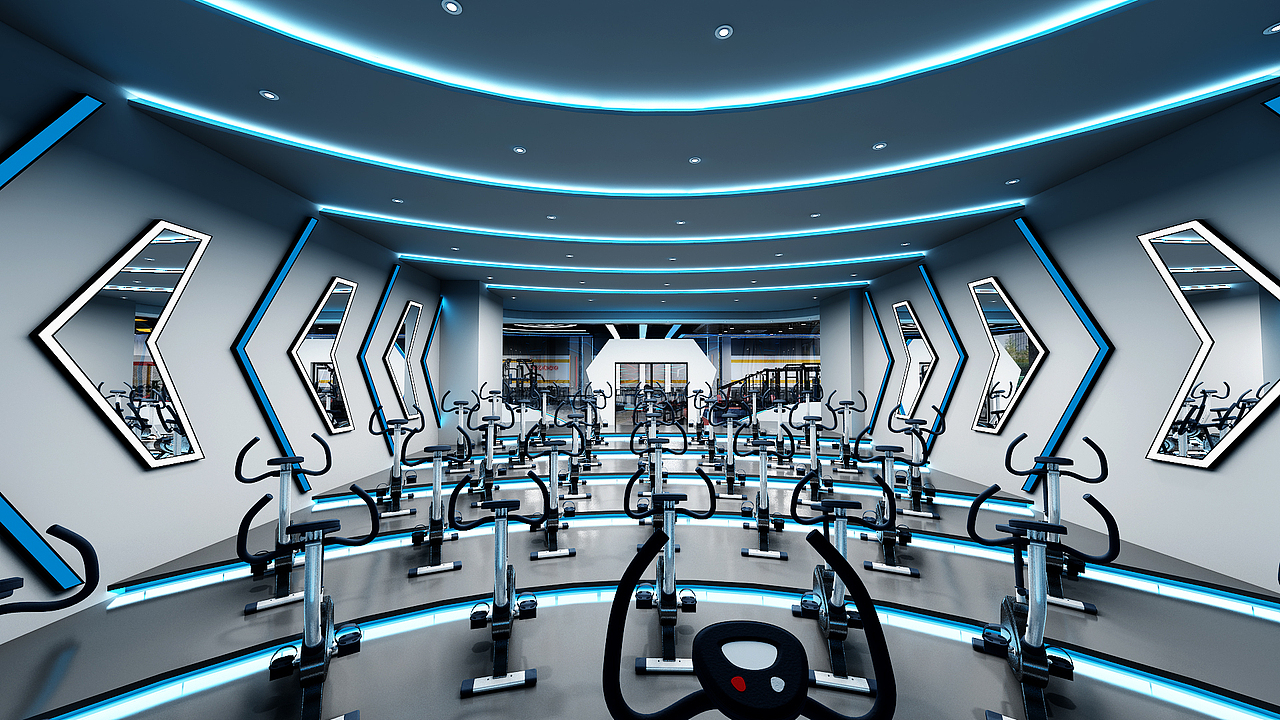 健身房会所设计|健身房空间设计|健身房品牌设计（图ZMTgxMzU5NTAw） - 展陈设计 - 站酷设计师品牌设计Calvin原创素材 - 站酷ZCOOL