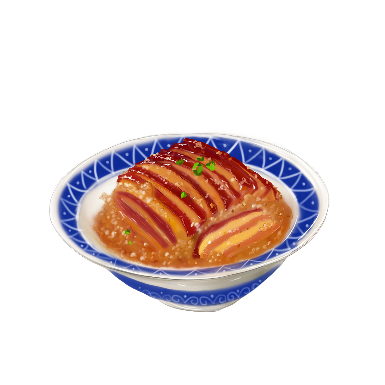 【蓝田九大碗】蒸碗插画（图ZMjMyMTc5MzAw） - 商业插画 - 站酷设计师参两原创素材 - 站酷ZCOOL
