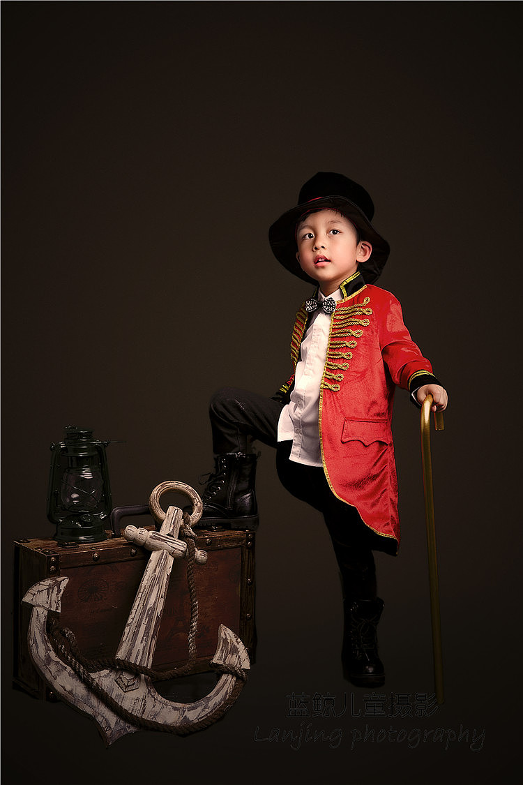 蓝鲸儿童摄影作品魔术师