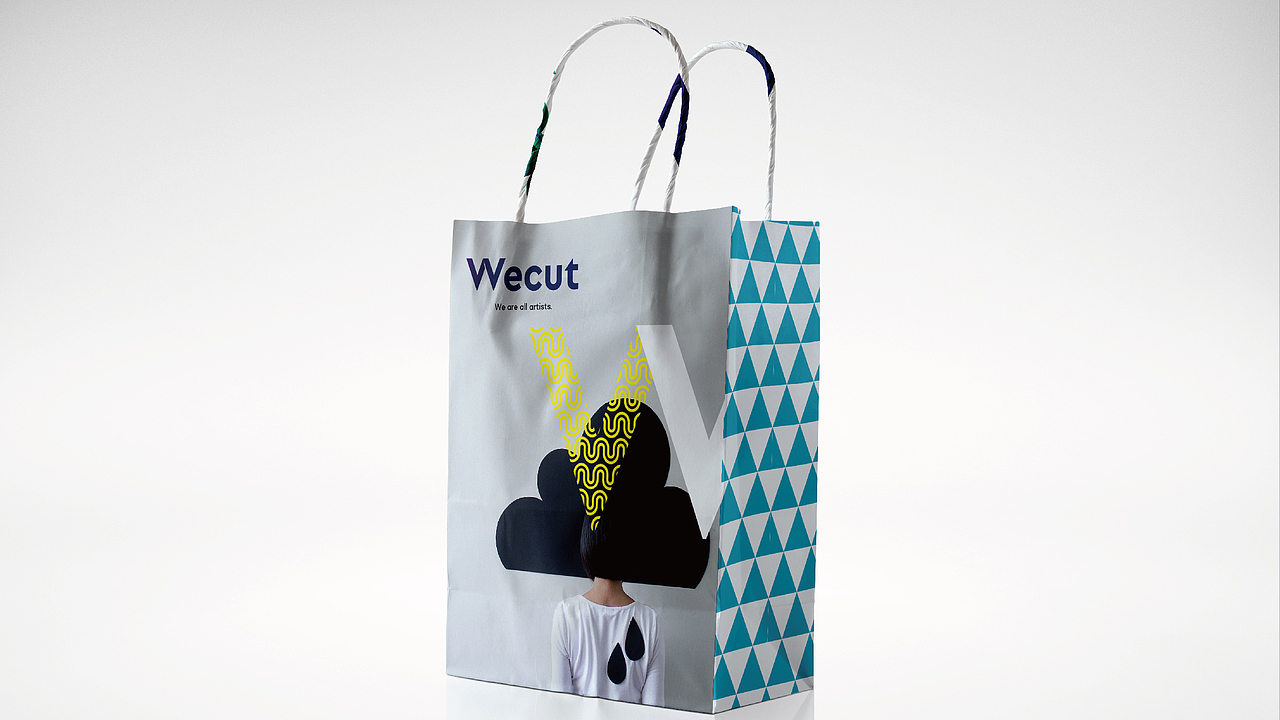 Wecut 微咔(图ZMTE4MTA5NzY4) - 品牌 - 站酷设计师OKBRAND原创素材 - 站酷ZCOOL