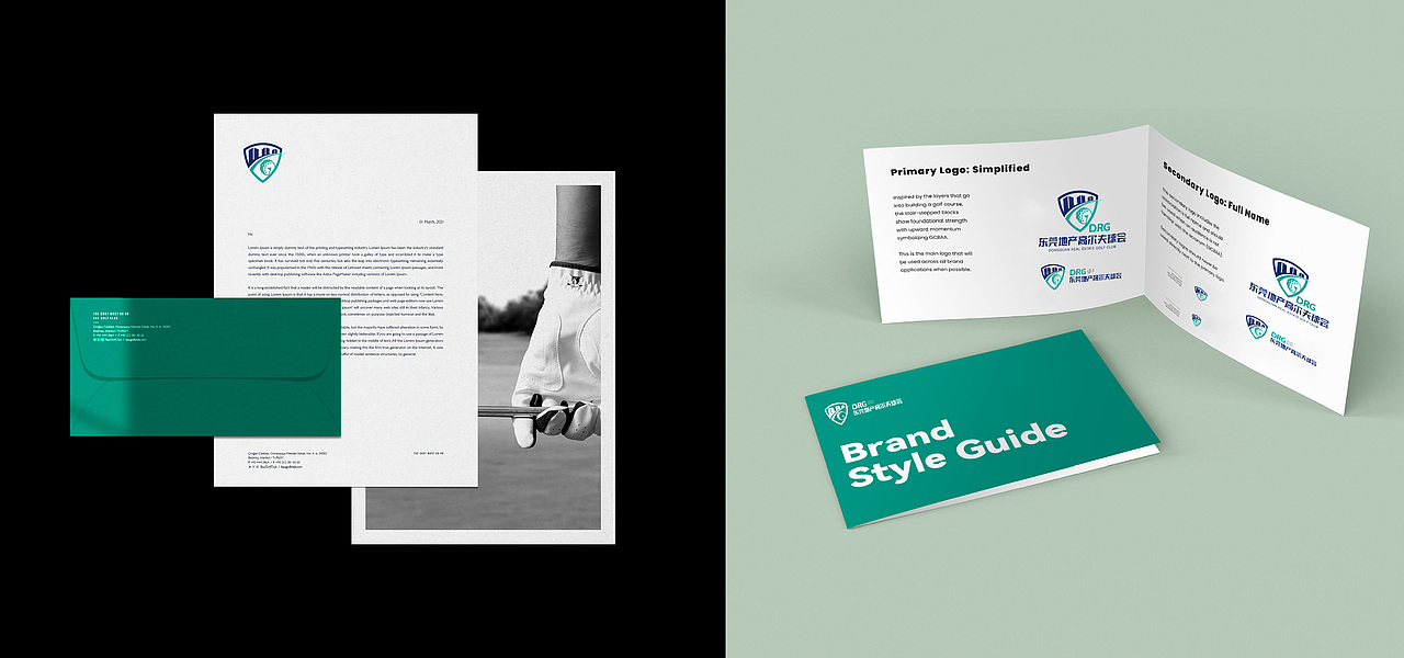 高尔夫球协会品牌——DRG（图ZMjc2MTAzMjM2） - 品牌 - 站酷设计师cr4yon原创素材 - 站酷ZCOOL