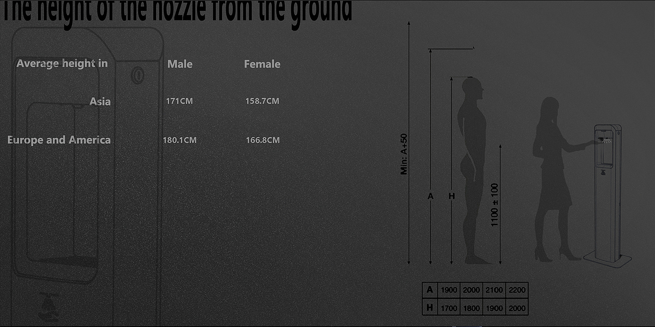 感应消毒一体机（探温版）（图ZMjM0OTc5Mzky） - 电子产品 - 站酷设计师EOriii原创素材 - 站酷ZCOOL